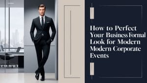 How to Perfect Your Business Formal Look for Modern Corporate Events